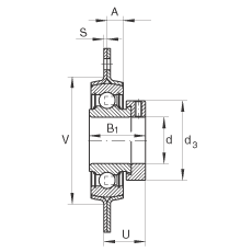 �S������Ԫ RA25, ������(g��)/�Ă�(g��)��˨�׵ķ��m���S������Ԫ���_��䓰壬ƫ���iȦ��P���ܷ�